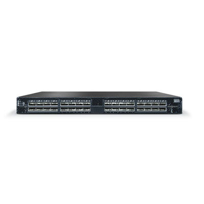 MSN3700-CS2F 100GbE 1U Open Ethernet Switch 32 QSFP28 ports 2 PS AC x86 CPU Standard depth P2C airflow