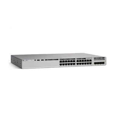 24-port PoE 4x1G uplink Switch C9200L-24P-4G-E 9200 series with LACP and Stock Status
