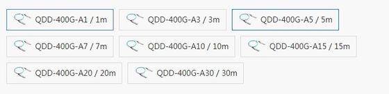 Mellanox Compatible QDD-400G-A10 Active Optical Cable For Speed Data Transmission