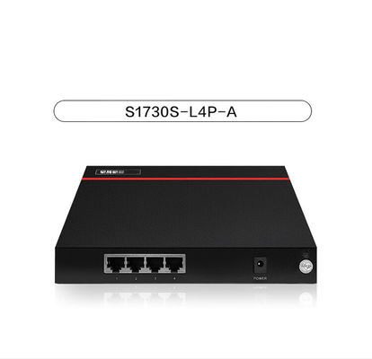 4 Port PoE Ethernet Switch S1730S-L4P-A For Full Duplex Half Duplex Communication
