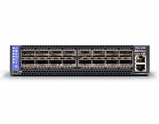 SN2100 100 GbE Switch 16x 100 GbE QSFP28 Speed Networking for Large-Scale Enterprises