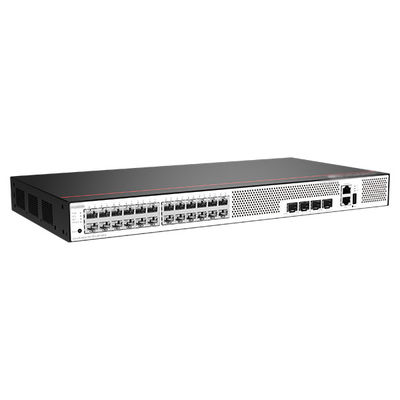 24 Ports GE SFP Switch S5735-L24T4S-A1 with 56Gbps/336Gbps Switch Capacity and Long