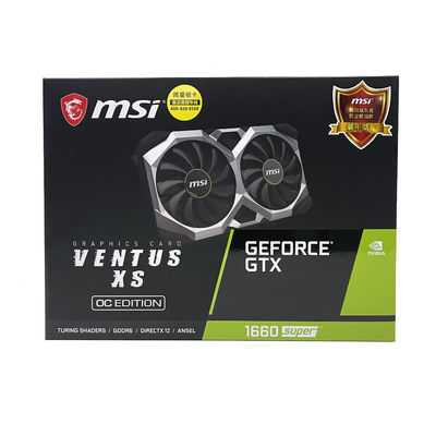 AMD Chipset MSI 1660 Super GPU Card 6GB Graphics Video Cards 192 Bit