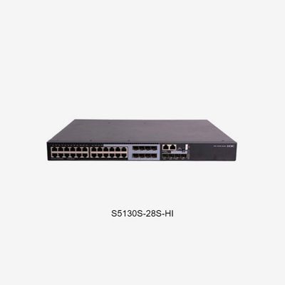 S5130S-28S-HI Ethernet Switch with MTBF Year 174.61 and Forwarding capacity 96Mpps
